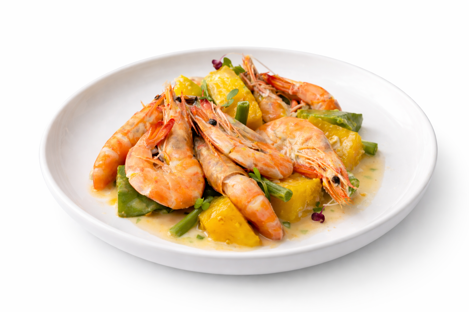 Ginataang Hipon, Sitaw at Kalabasa