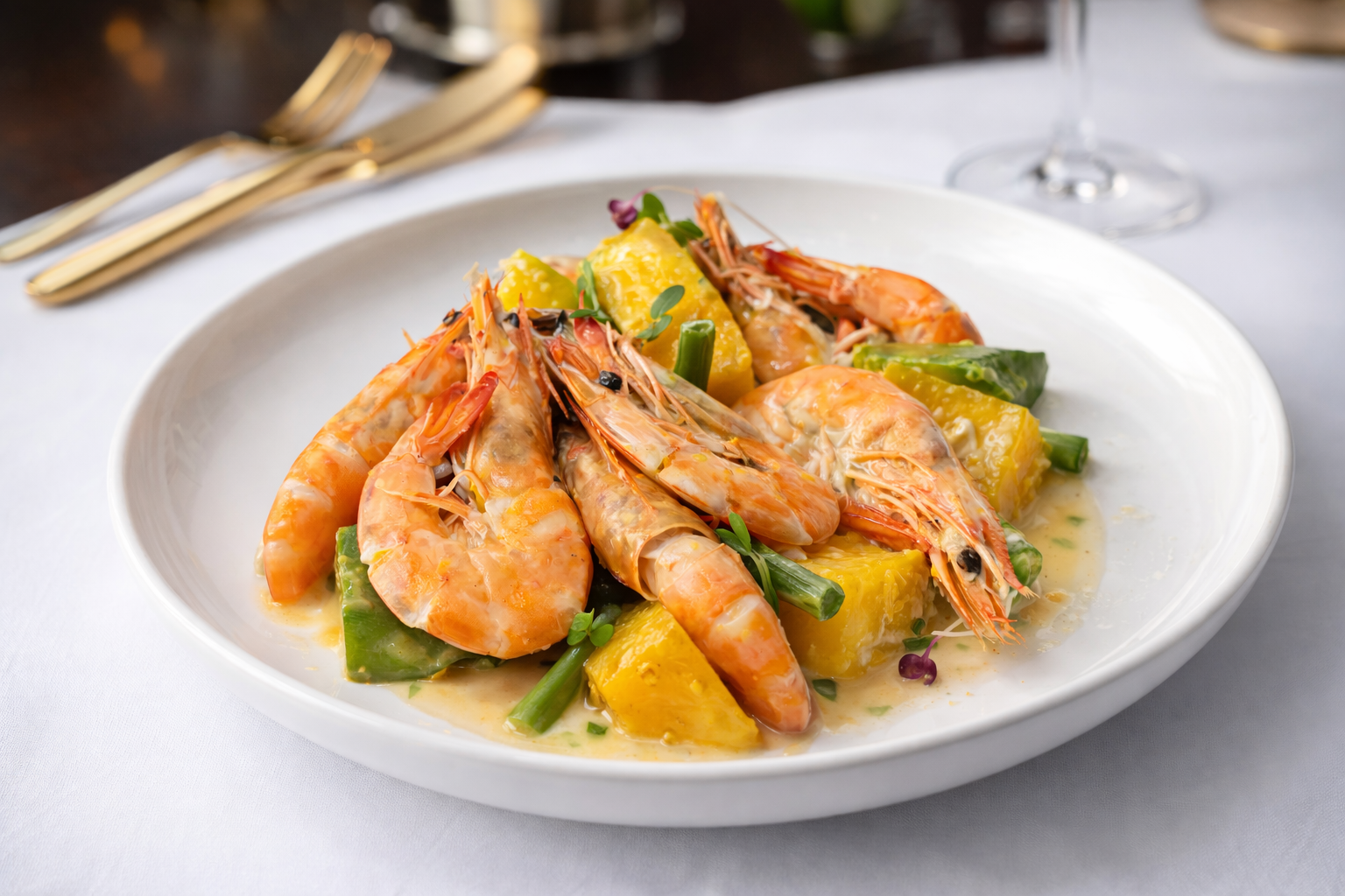 Ginataang Hipon, Sitaw at Kalabasa